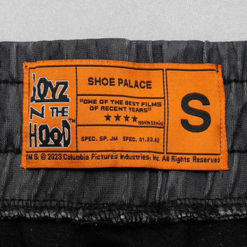 Shoe Palace Boyz N The Hood Shorts Mens‎ Small Gray Mesh Graphic Drawstring